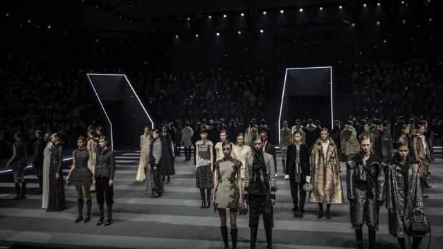 Imagen del desfile de Dior en la Fashion Week de París.