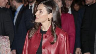 La reina Letizia, este miércoles, 5 de marzo, en la inauguración de ARCOMadrid.