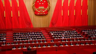 Sesión de apertura de la Asamblea Popular Nacional de China celebrada este miércoles.