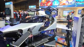 Dron XPeng X2 en el MWC 2025