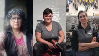 Entrevista a tres mujeres en profesiones masculinizadas