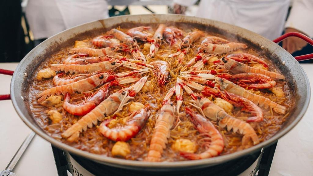 Fideuà valenciana. Ayuntamiento de Gandía