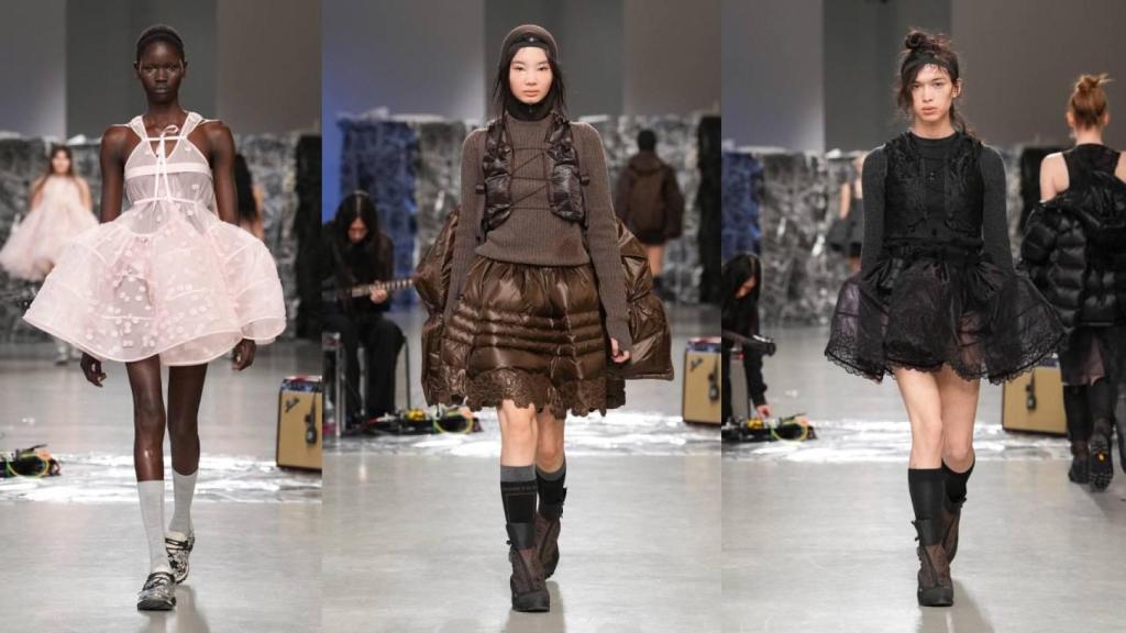 Siluetas del desfile de Bahnsen en París.