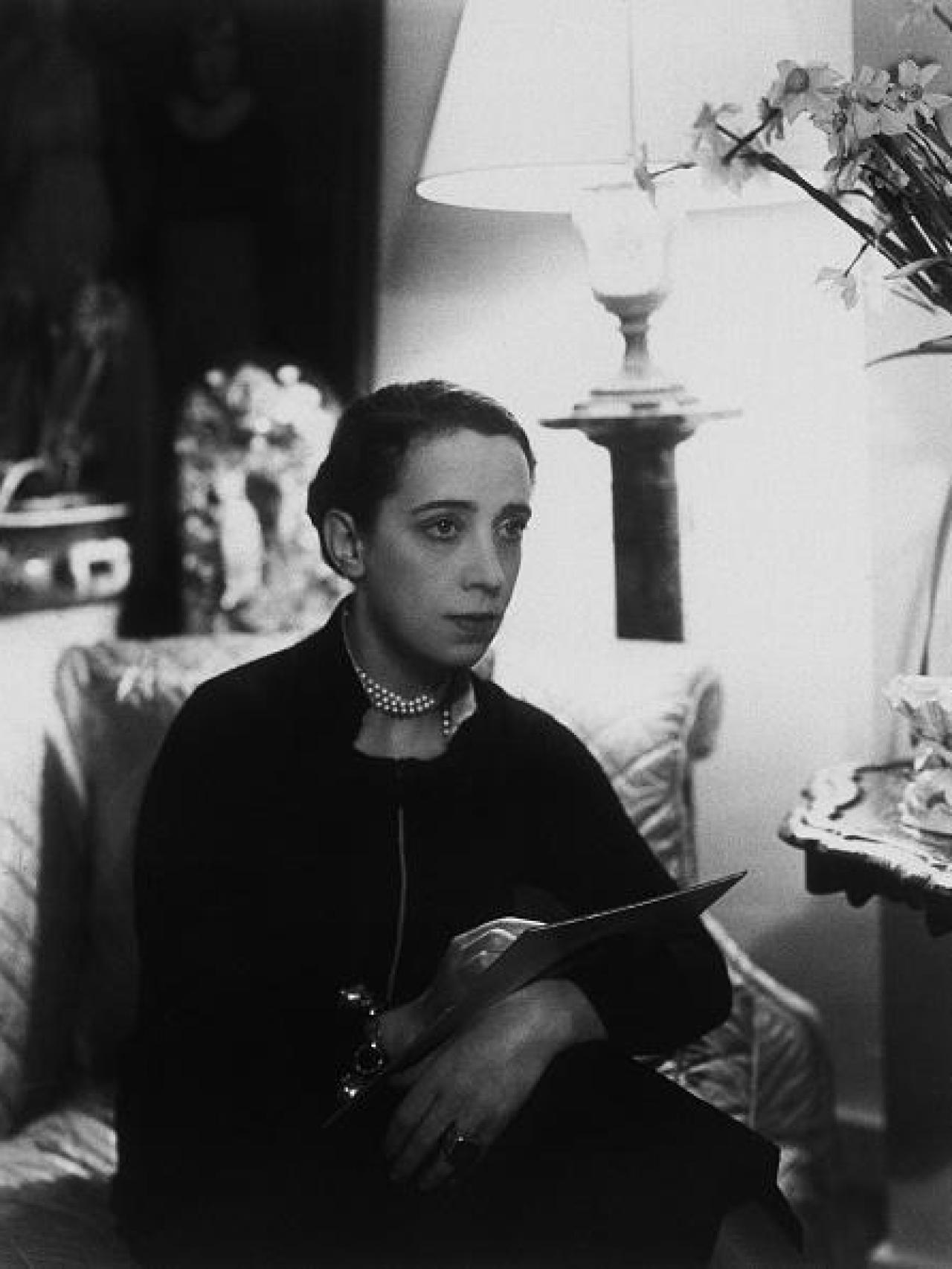 Elsa Schiaparelli, en una foto de archivo.
