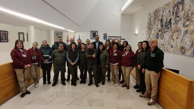 Participantes en un curso de formación y empleo en Santa Marta de Tormes