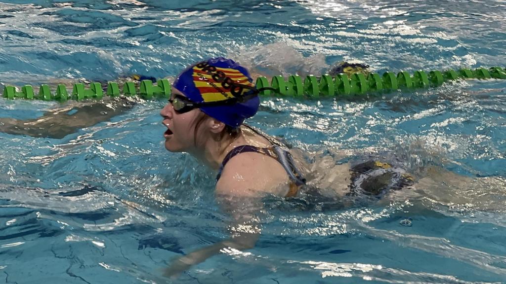 Clara Consuegra en el campeonato de Cataluña este 2025.