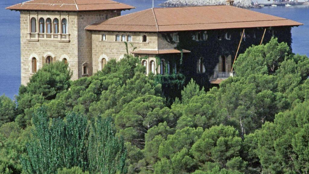 El palacio de Marivent fue construido entre los años 1923 y 1925.