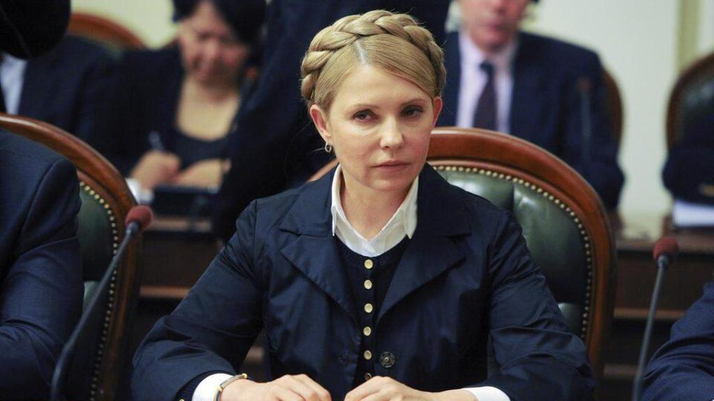 Yulia Timoshenko, en 2014, cuando era candidata a la presidencia de Ucrania.