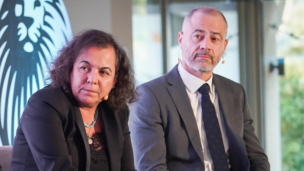 Eva Maneiro y Jesús Martínez Molina.