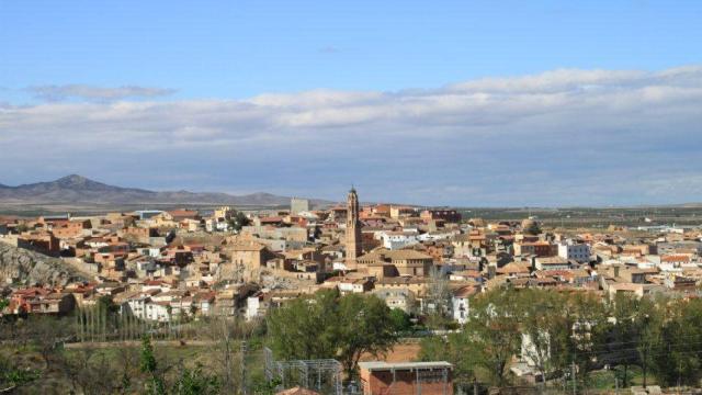 Panorámica de Ricla, Zaragoza.