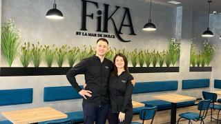 Ana y Nico en FIKA.