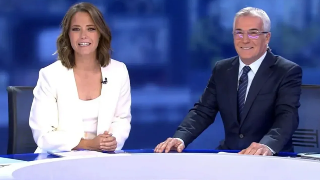 David Cantero hacía tándem con María Casado desde el pasado mes de septiembre en 'Informativos Telecinco'.