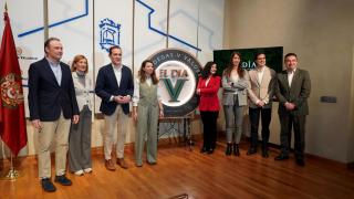 El presidente de la Diputación de Valladolid, Conrado Íscar, en la presentación del Día V