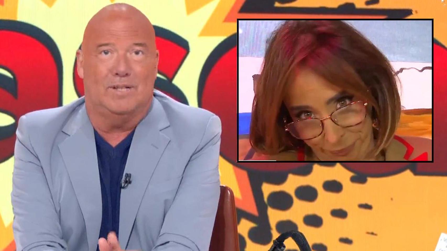 Alfonso Arús y María Patiño, en un fotomontaje de BLUPER.