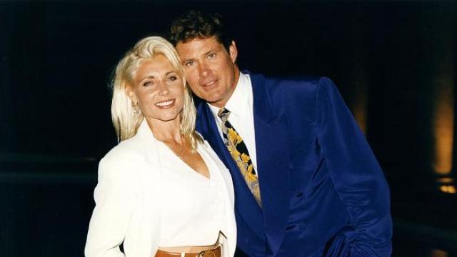 Pamela Bach y David Hasselhoff, en una imagen de archivo.
