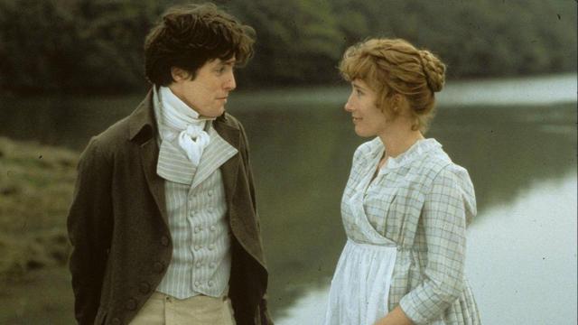'Sentido y sensibilidad', de Ang Lee (1998), con Emma Thompson y Hugh Grant