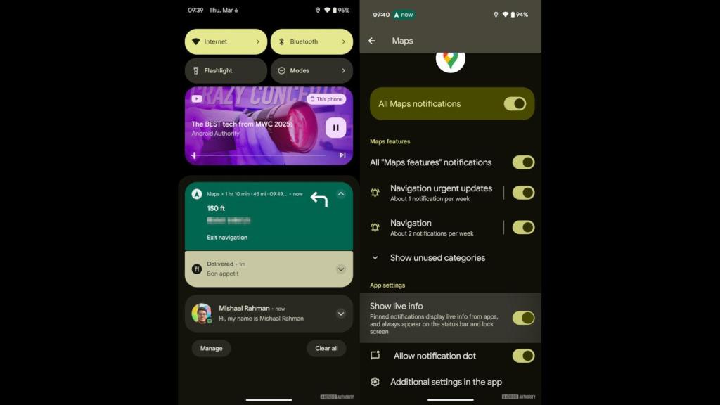 Las nuevas notificaciones Live Updates de Google Maps
