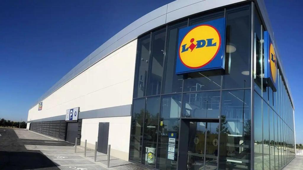 Fachada de un supermercado Lidl.