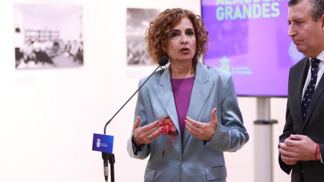 La vicepresidenta primera del Gobierno y ministra de Hacienda, María Jesús Montero.
