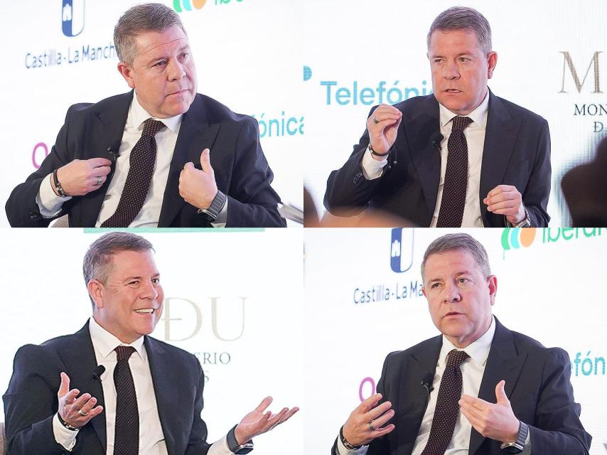 El presidente de Castilla-La Mancha, Emiliano García-Page, este jueves en el IV Foro Económico Español de Castilla-La Mancha de EL ESPAÑOL.