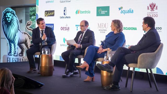 Santiago Cabañero, Eusebio Cedena, Soledad de Frutos y Miguel Ángel Valverde.