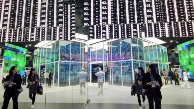 Uno de los stands del Mobile WOrld Congress 2025.