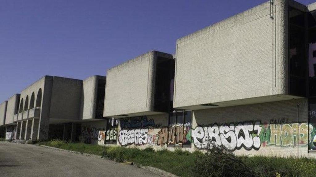 Vista del edificio Kodak en Madrid.