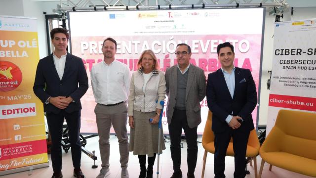 Un momento de la presentación de este foro de startups en Marbella.