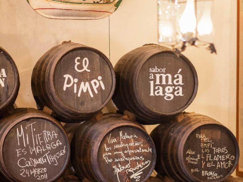 Las míticas bodegas de El Pimpi