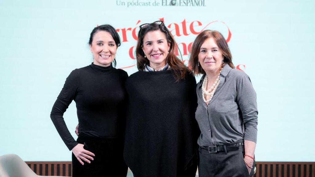 Cruz Sánchez de Lara, Begoña Pérez y Charo Izquierdo