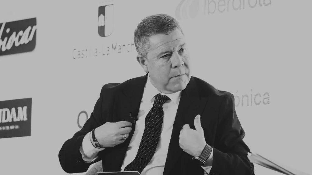 Emiliano García-Page, este viernes.