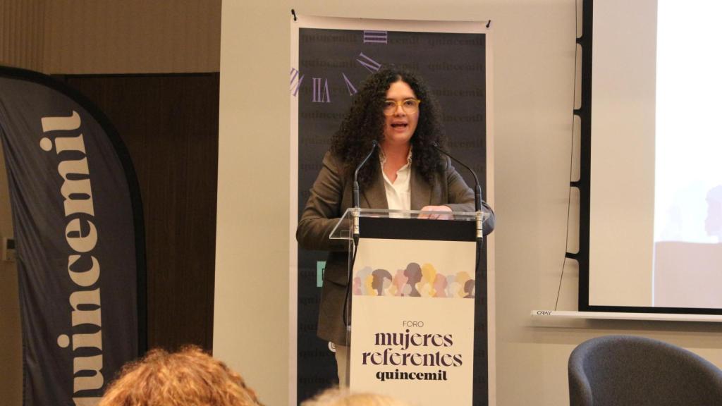 La directora xeral de Igualdade  de la Xunta, María Quintiana.