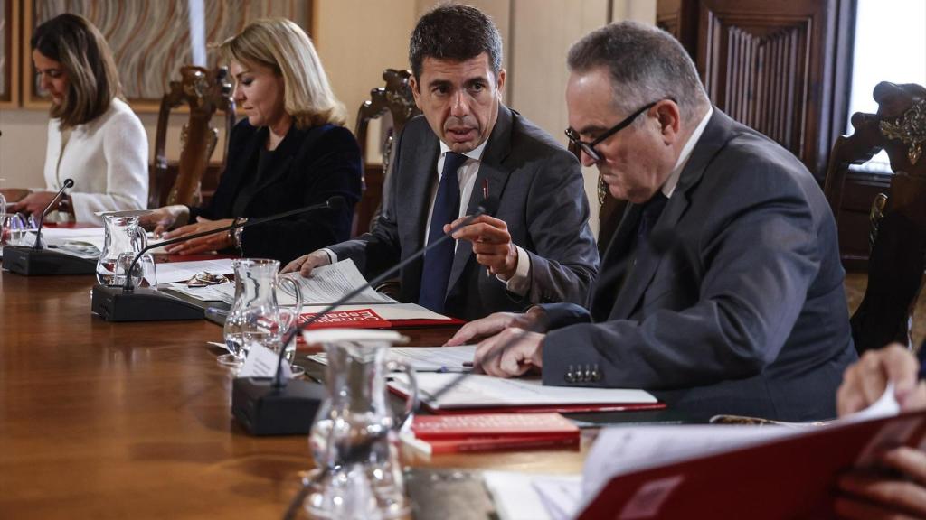 Imagen de un pleno del Gobierno valenciano. Rober Solsona / Europa Press