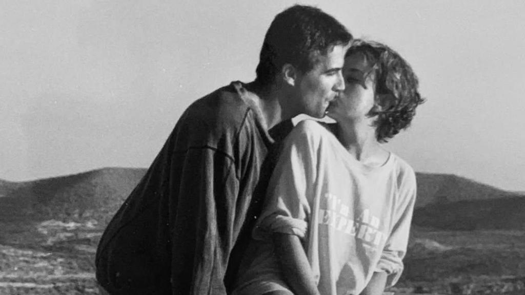 Una imagen de David Cantero y su mujer, Berta Caballero, en sus redes sociales.