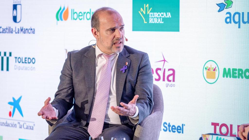 Un momento de la conversación con Pablo Bellido.