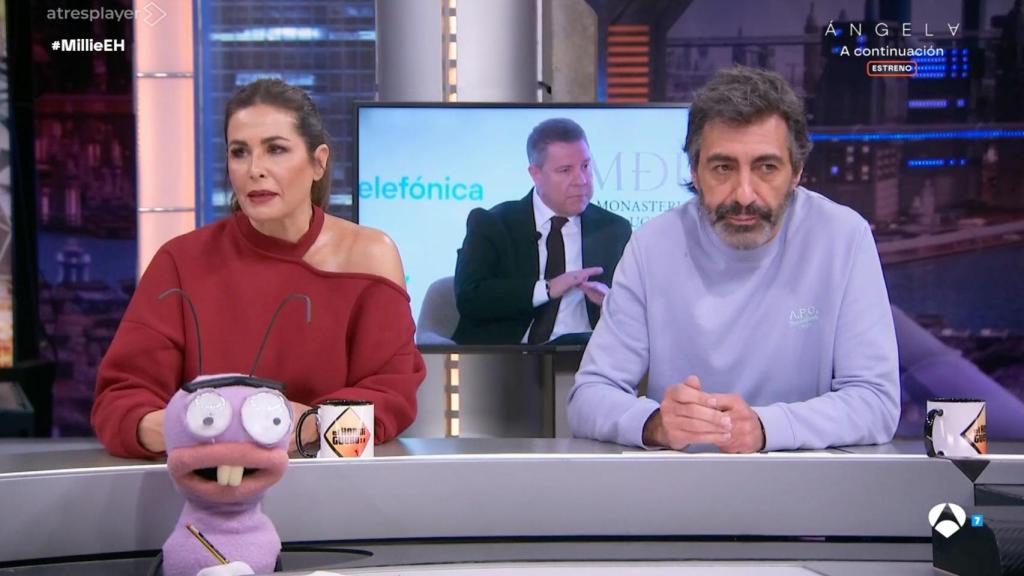 Nuria Roca y Juan del Val en 'El Hormiguero'.