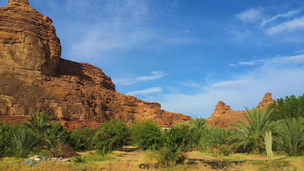 Cañón en Arabia Saudí