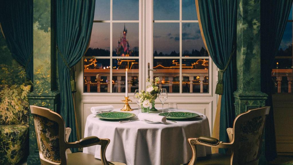 El restaurante de Jean Imbert en el Disneyland Hotel de París.