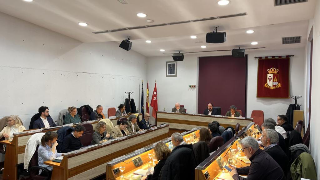 Pleno del Ayuntamiento de Aranjuez este viernes, 7 de marzo.