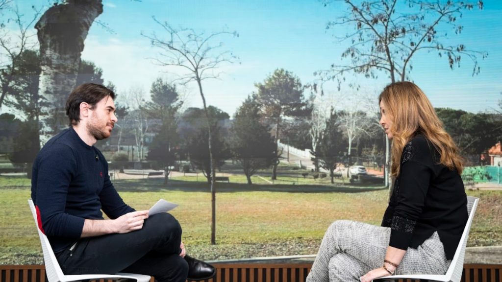 Ana Arias en su entrevista con EL ESPAÑOL.
