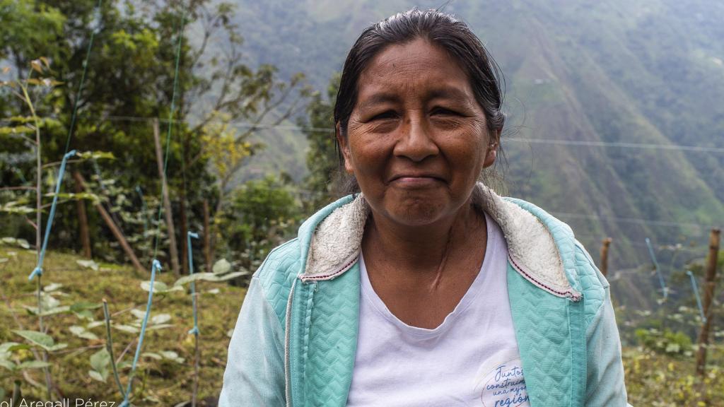 María Ana Chapeño, mujer emprendedora colombiana.