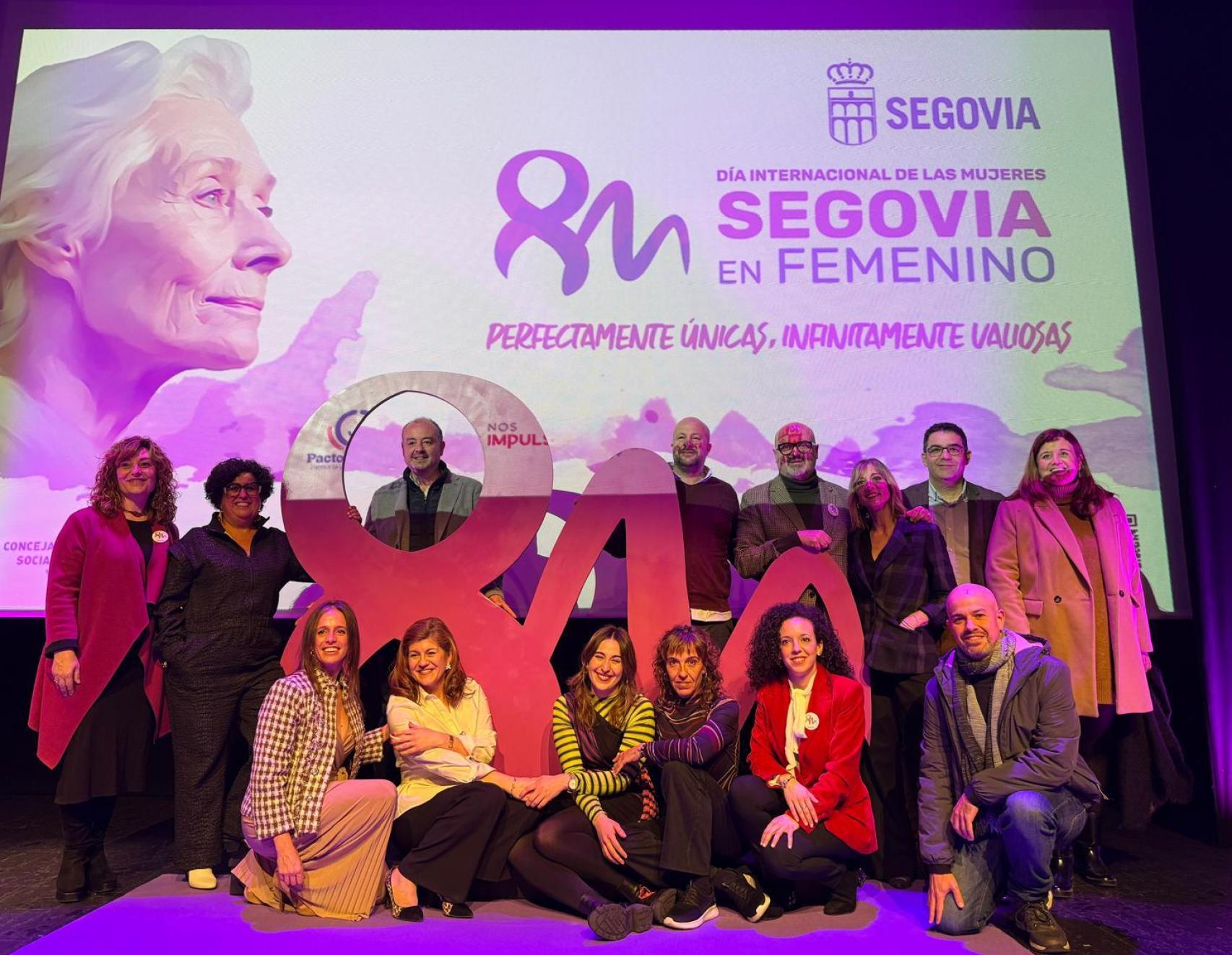 Acto central del 8M por la Diputación de Segovia