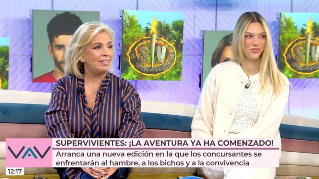 Carmen Borrego y Alejandra Rubio en 'Vamos a ver'.