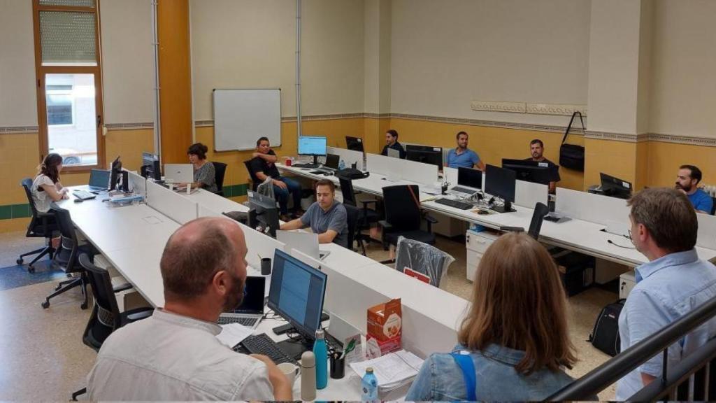 Uno de los grupos de trabajo del Centro Ibérico de Investigación en Almacenamiento Energético.