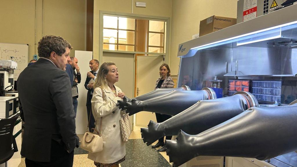 Detalle de uno de los laboratorios del Centro Ibérico de Investigación en Almacenamiento Energético.