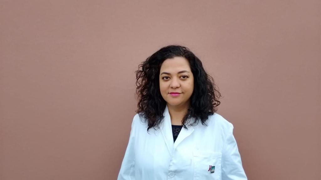 Claudia Gómez Aguirre es investigadora en el Departamento de Almacenamiento de Energía Térmica.