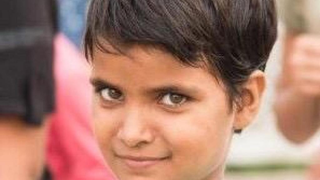 Naya, una de las niñas rescatadas por la fundación