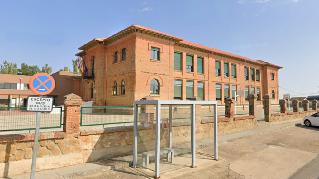 El CEIP San Francisco en el municipio vallisoletano de Mayorga de Campos
