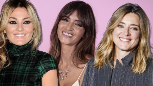 Amaia Montero, Sara Carbonero y Sandra Barneda, en un montaje de JALEOS.