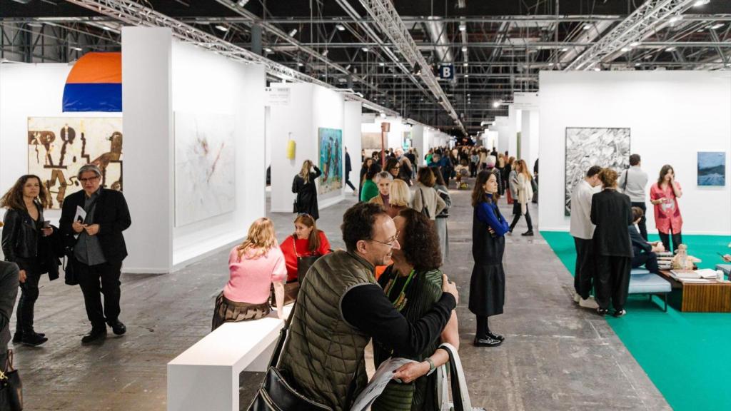Una fotografía general de ARCO 2025. Foto: Carlos Luján / Europa Press